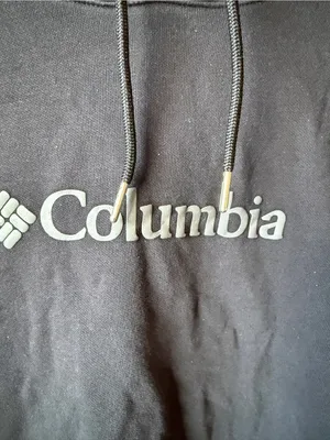 Columbia Black Logo Pullover Hoodie Women’s Size Small thumbnail 3