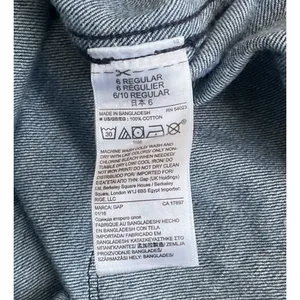 Y2K Gap women's original flare Med Dark Wash Jeans With Braided Design. SZ 6‎ thumbnail 6