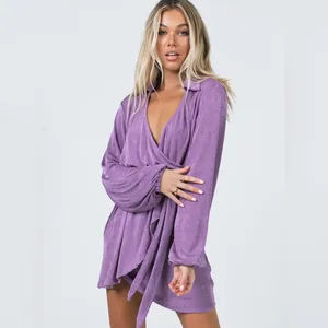 Princess Polly Party Time Mini Dress in Purple Size 4 New with tag thumbnail 4