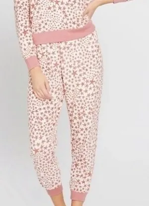 L*Space Skyler Stars Align Pants Joggers Sweatpants Size Small NWT thumbnail 1