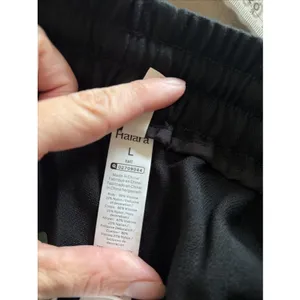 Halara High Waisted Wide Leg Pants Womens Size L Tall Black Viscose Flowy Tall thumbnail 5