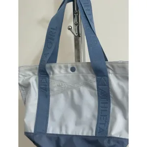 Athleta Girl Weekend Tote Bag Blue One Size Water Repellent Power of She Dance thumbnail 5