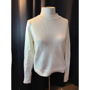 Banana Republic Womens Cream‎ Cotton Blend Crew Neck Sweater S 518842-05 HO19 thumbnail 4