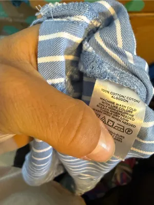 Loft Blue and White Striped Oversized Oxford Shirt thumbnail 4