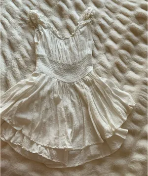 Urban outfitters white romper thumbnail 2