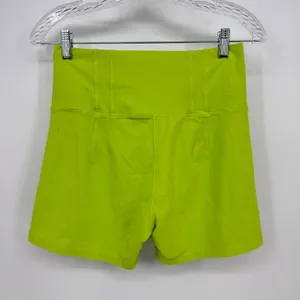 OFFLINE by Aerie‎ Bike Shorts Women L Lime Green Activewear Pilates Gym Sporty thumbnail 5