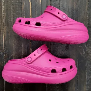 Crocs Classic Crush Clog Platform Iconic Comfort Women's Size 9 thumbnail 5
