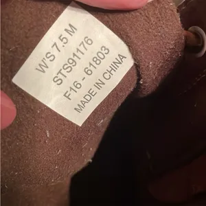 Sperry Brown and Black Winter Boots thumbnail 4