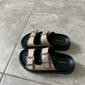 Platform buckle sandals Black Size 9 thumbnail 2
