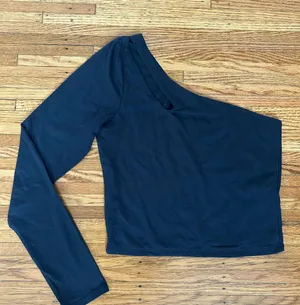 Abercrombie One Shoulder Top With Cutout thumbnail 1