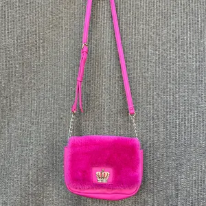 Juicy Couture Vibrant Pink Crossbody Bag Faux Fur Y2K Style thumbnail 15
