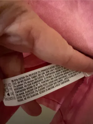 English Factory Knit Woven Mixed Dress Pink Women’s size Medium Puff Sleeve thumbnail 6