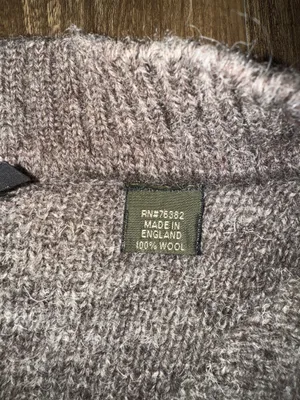 Vintage Timberland 100% Wool Sweater - Large thumbnail 4