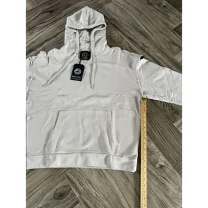 ALPHALETE Women’s Terry Oversized Hoodie - Moonstone,Size XL thumbnail 3