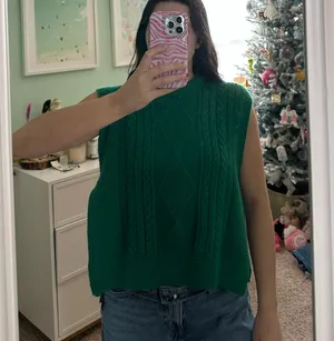 &Merci Tie Side Sweater Vest thumbnail 2