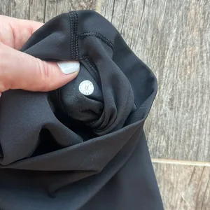 Lululemon leggings size 8 black full length thumbnail 4