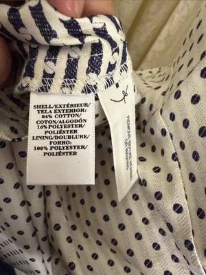 Ann Taylor Cream Polka Dot Midi Dress thumbnail 6