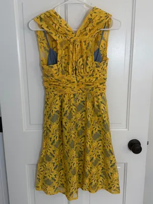 Anthropologie Plenty Tracy Reese Niki Garden Trellis Lace Dress 2 thumbnail 2