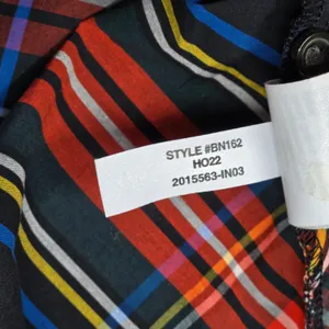 J. Crew Womens BN162‎ Tartan Plaid Ruffle Neck Puff Sleeve Cotton Top Small thumbnail 5