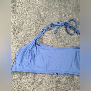 Aerie Blue Women's Swim Top scoop XXL thumbnail 2