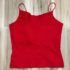 Energie Asymmetrical Y2K 90’s Red Tank Top Cropped Women’s Medium thumbnail 3