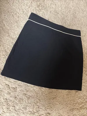 Patagonia Black Mini Skirt with White Trim thumbnail 9