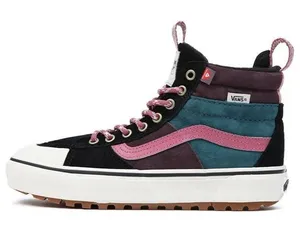 Vans SK8-HI Mte-2 Black Pink White Shoes thumbnail 1
