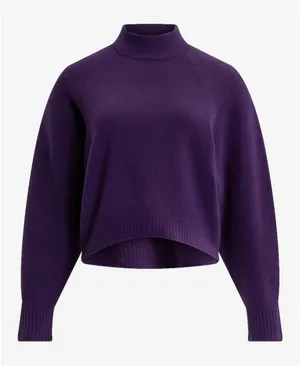 Merino-Blend Mock Neck Sweater thumbnail 4