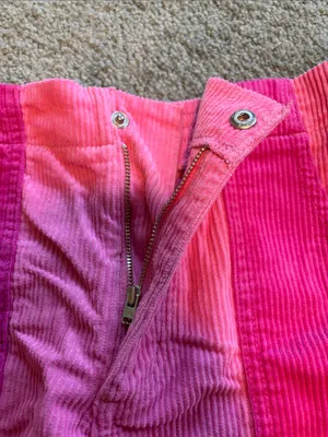 Urban Outfitters Pink Ombre Corduroy Shorts thumbnail 8