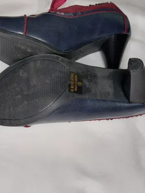 Chase + Chloe Dora-7 Vintage Retro Pinup 50's Ribbon Lace Kitten Heel thumbnail 7