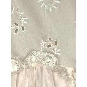 VTG 1950s Eastern Isles Light Pink Nylon Lace Nightgown Size M thumbnail 3