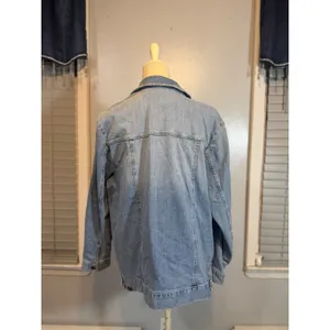 a.n.a. A New Approach Denim Jean Jacket Light Wash Size 1x Classic Casual thumbnail 5