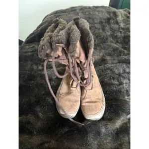 The North Face Winter Boots Womens 8 Brown Appu Abby III Primaloft Laced Up thumbnail 2