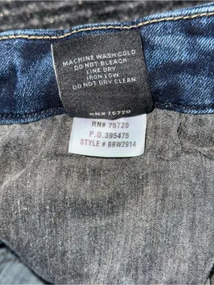 Buckle Black Fit No 53 Bootcut Stretch Jeans 28 x 34 LONG BBW2914 Dark Wash thumbnail 10