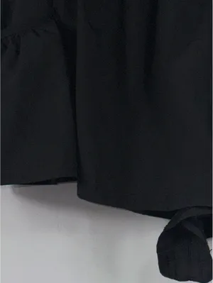 Free People Get Your Flirt On Shorts Black M thumbnail 3