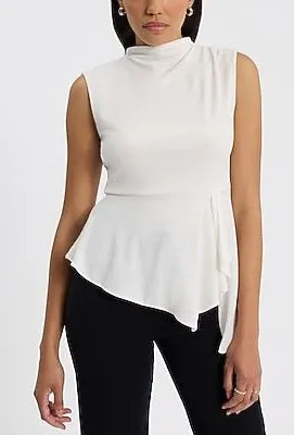 EUC Express Layered Peplum Blouse thumbnail 1