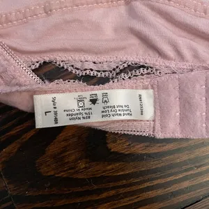 Light Pink Bralette Size L thumbnail 3