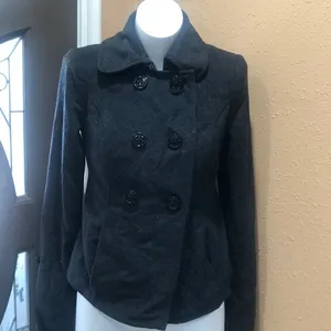 The limited gray peacoat thumbnail 2