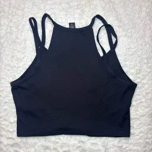 Athleta Classic Black Tank Top Size M thumbnail 3