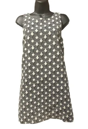 Alice & Olivia Mini Shift Dress Small Sleeveless Career Business Casual thumbnail 2
