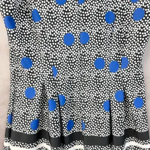 ISLE By Melis Kozan Bottomless Brunch Dress L Polka Dot Fit Flare Mod Pop Art thumbnail 7