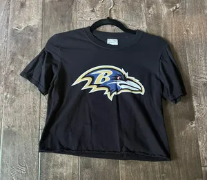 Baltimore Ravens Tshirt Black thumbnail 1