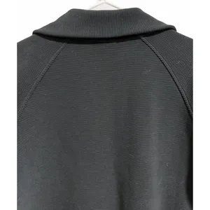 Varley Milano Half‎ Zip Sweat Black Women's Size Medium thumbnail 4