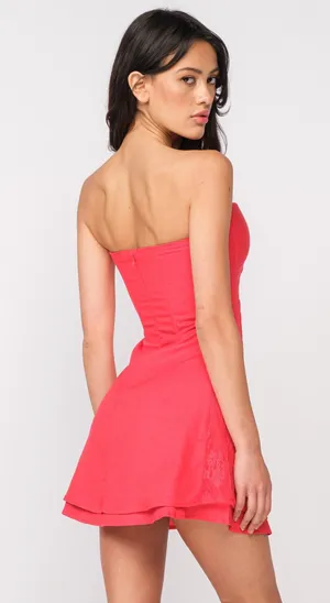 Sky to Moon CORSET STRAPLESS DRESS thumbnail 3