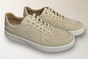 Nisolo Women's 5 Bone White Leather‎ Bria Go-To Court Sneakers New in Box $160 thumbnail 1