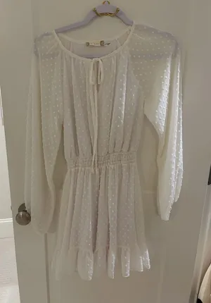 Altar'd State Dress White thumbnail 1