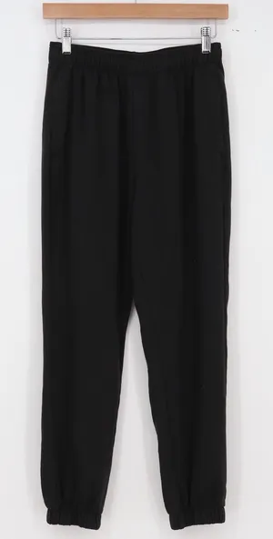 DSG Joggers Women S Athletic Black Elastic Cuff Stretch Excellent thumbnail 1