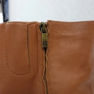 Kenneth Cole NY Justin Womens Boots Size 8.5 Cognac Leather Knee‎ High Round Toe thumbnail 6