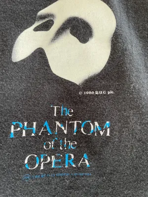 1986 Phantom Of The Opera T thumbnail 3