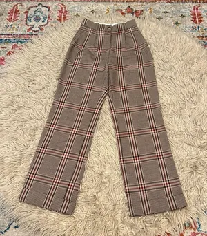 Artizia Wilfred Effortless Pant - Plaid - size 0 thumbnail 1